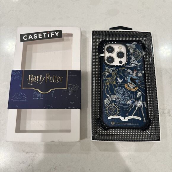 Casetify iPhone 14 Pro Harry Potter Collab Ravenclaw Case Bounce Case - Picture 3 of 5